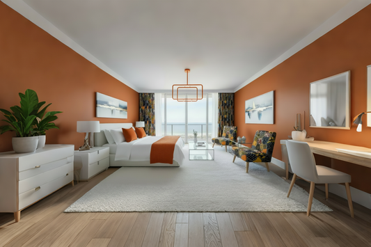 Occasional Chair Afro Patchwork Print Design 1