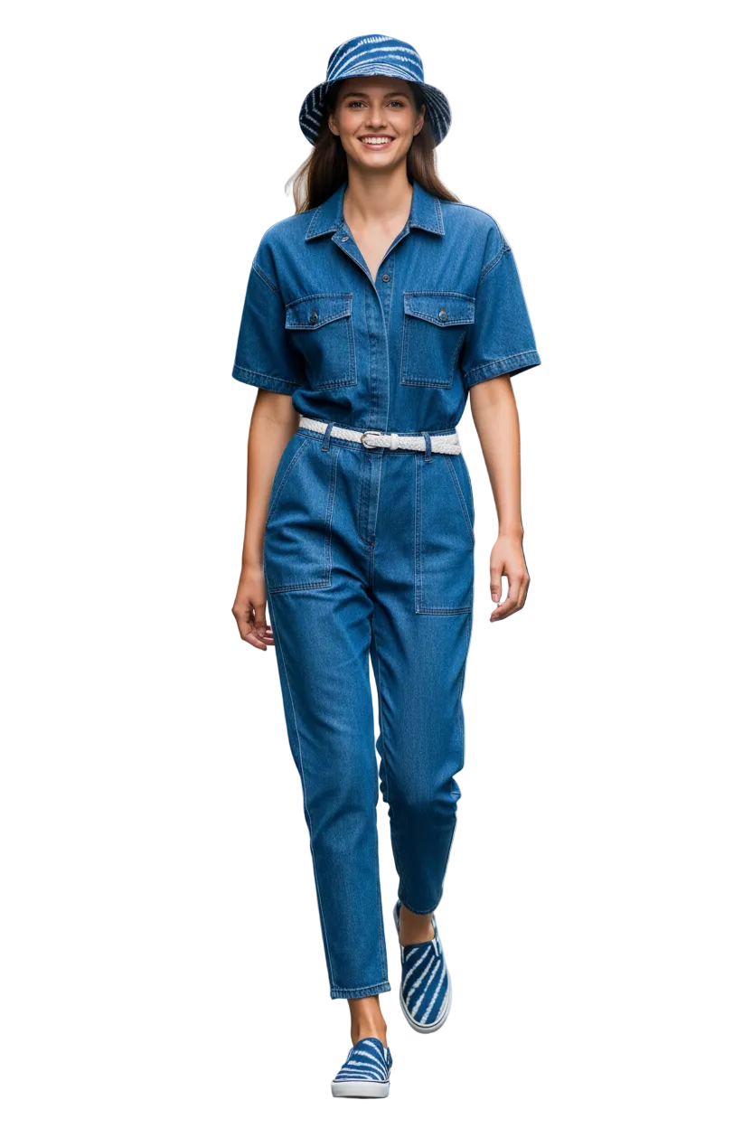 Tie Dye Print 5 Bucket Hat