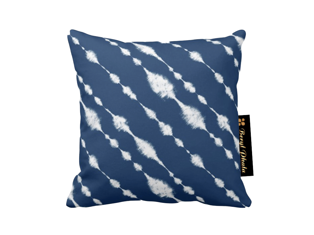Tie Dye Print Design Throw Cushion 8