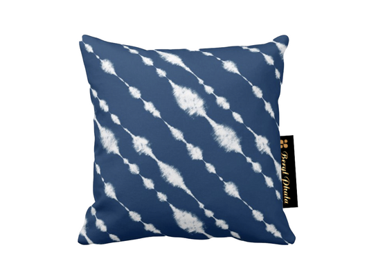 Tie Dye Print Design Throw Cushion 8