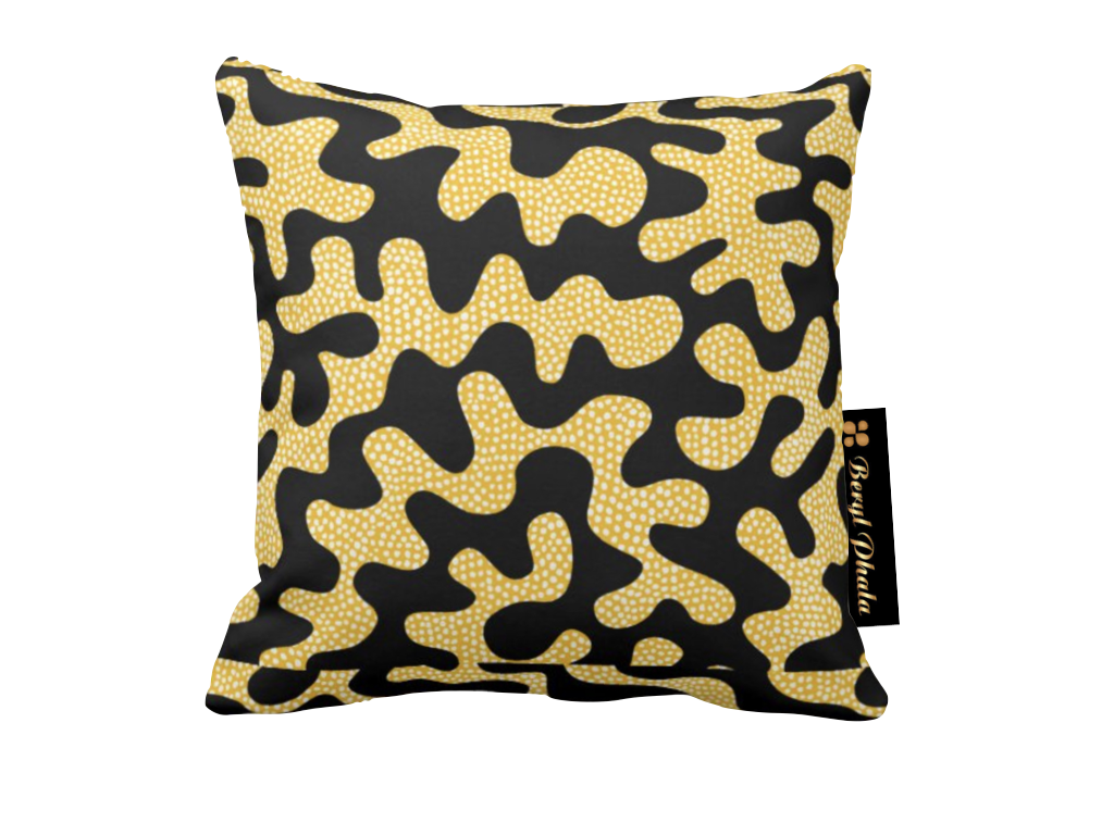 Afro Patchwork Print Design 4 Throw Cushion