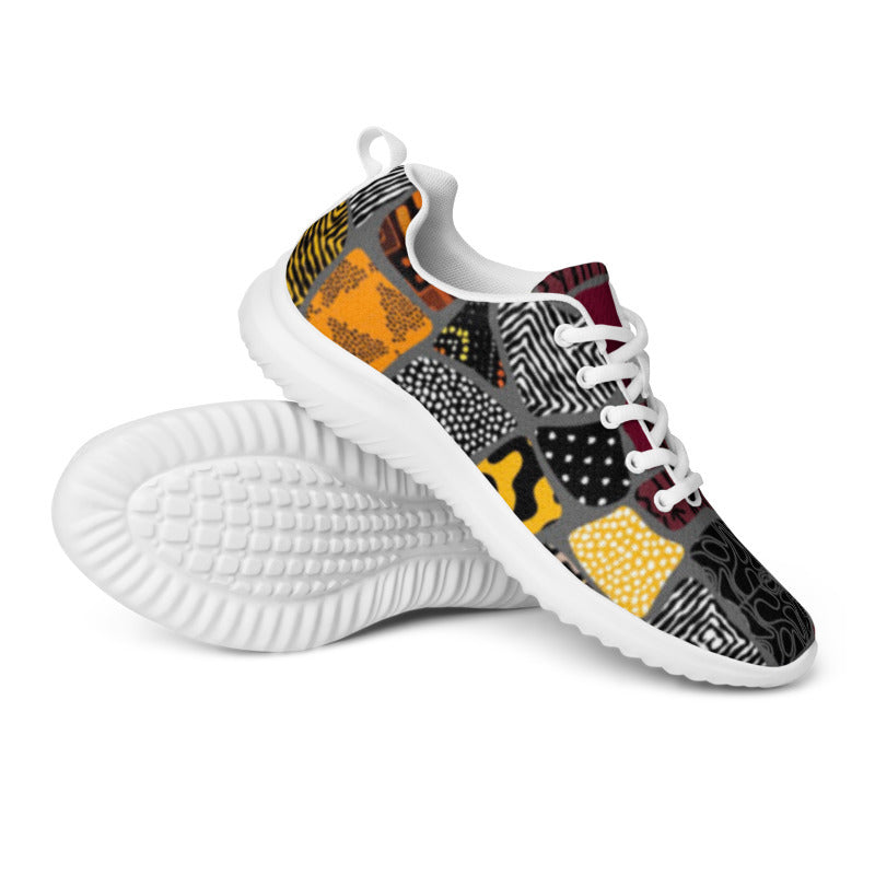 Women’s Athletic Shoes Afro Print Design 5