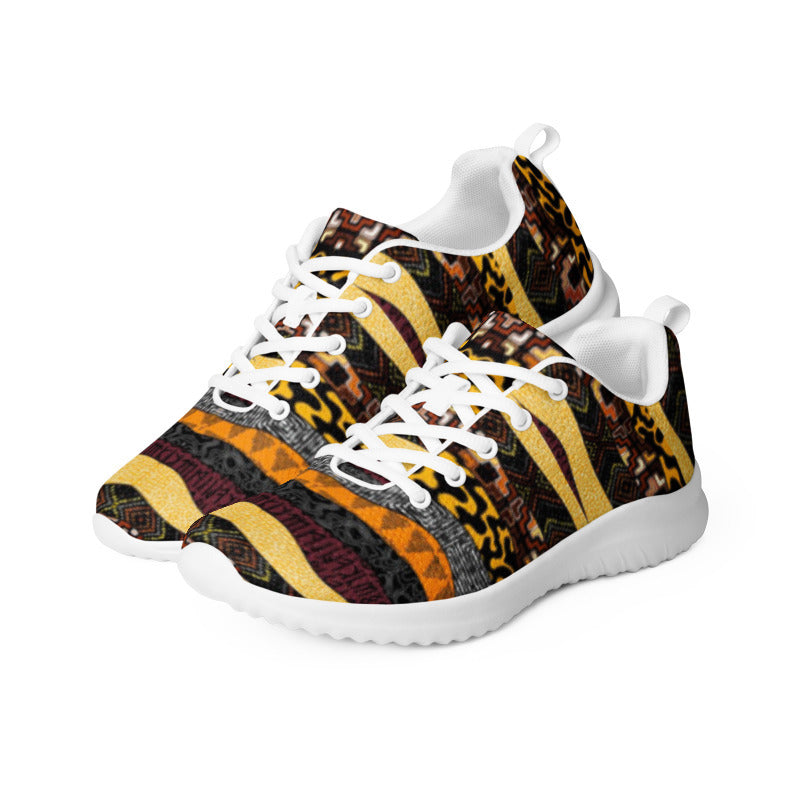 Women’s Athletic Shoes Afro Print Design 9