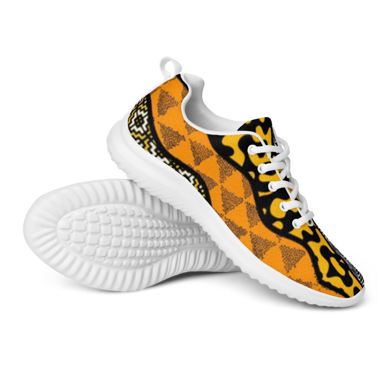 Women’s Athletic Shoes Afro Print Design 3