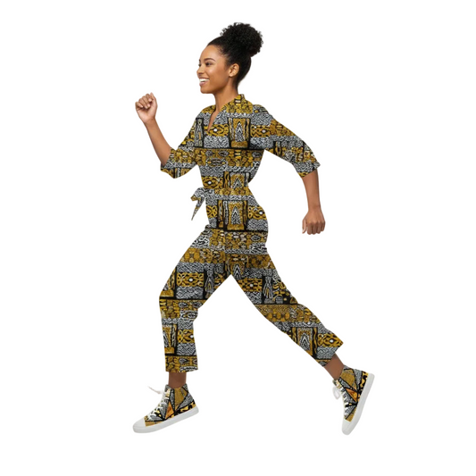 Women’s high top canvas shoes Afro Patchwork Print Design 10