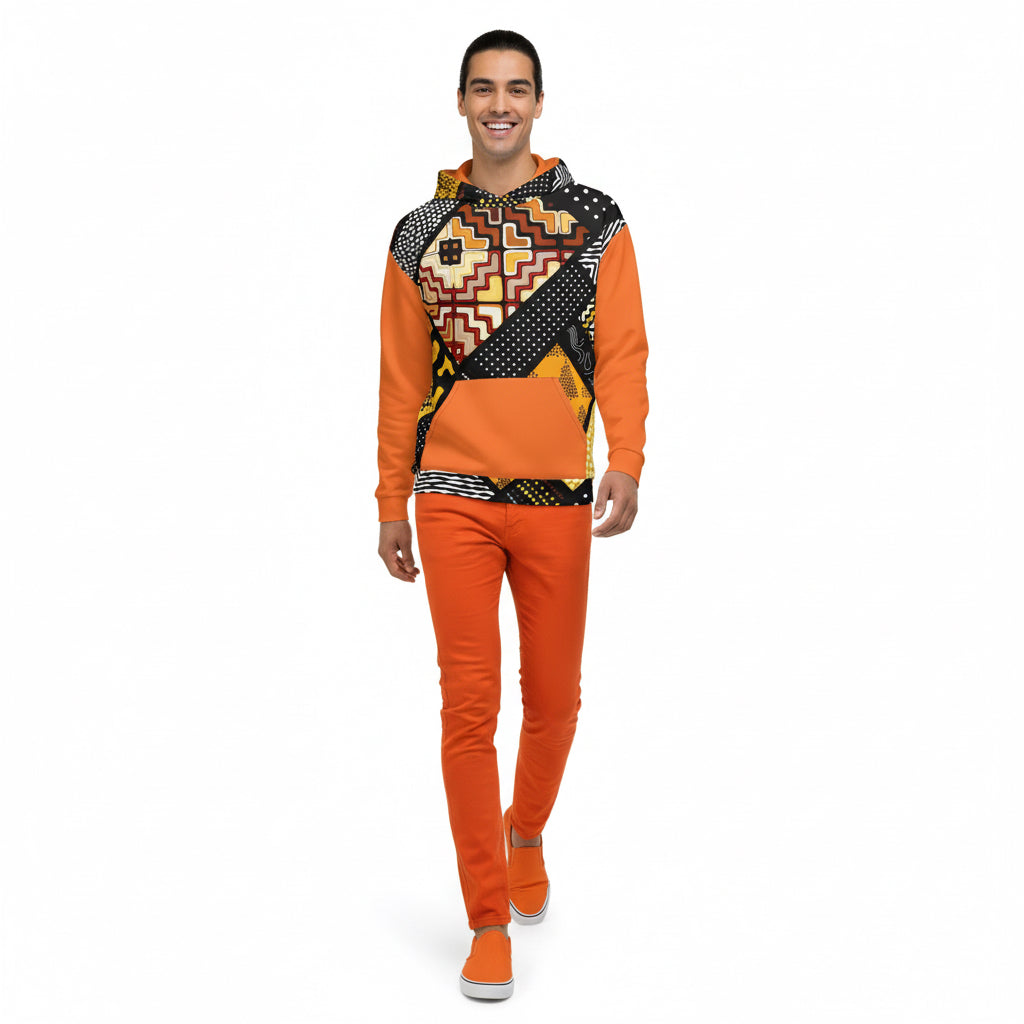 Unisex Hoodie Afro Print Design 7