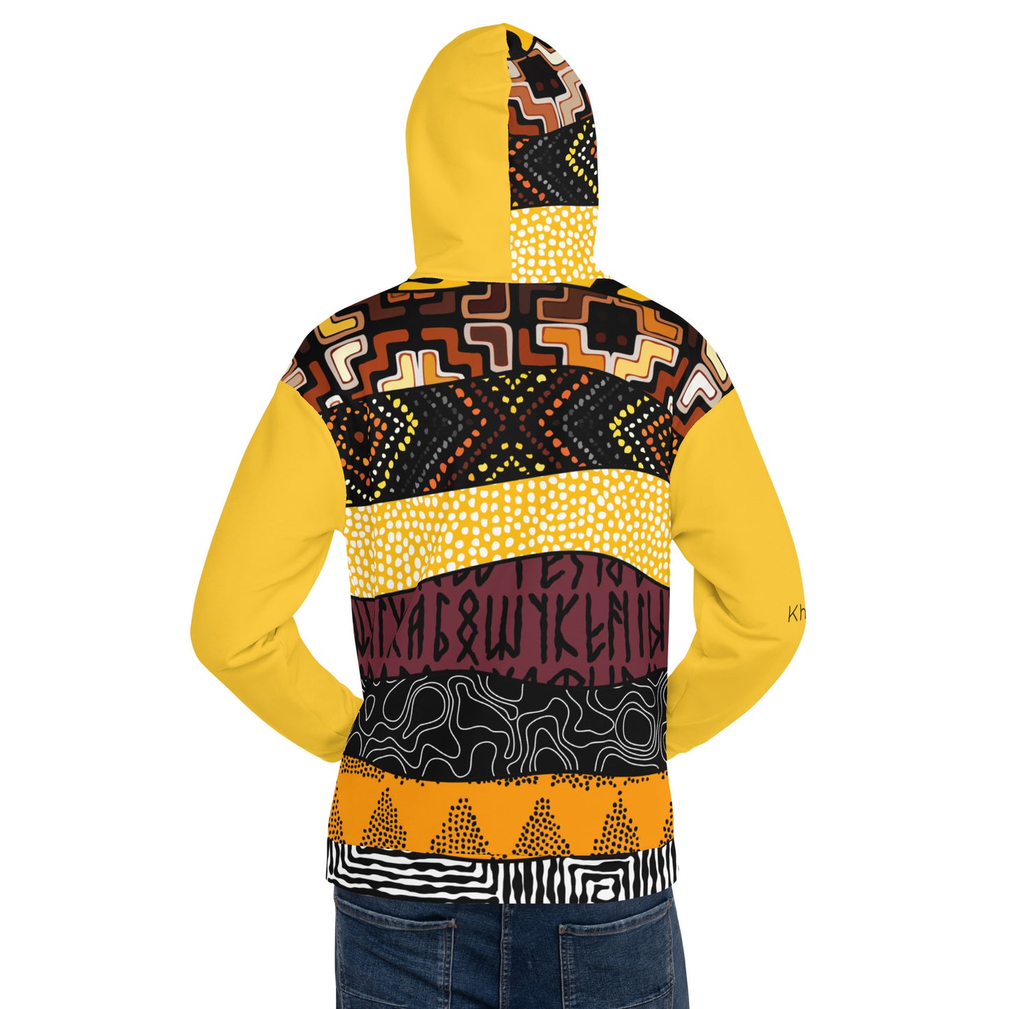 Unisex Hoodie Afro Print Design 9
