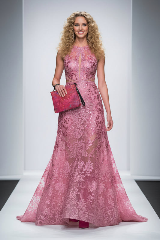 Sling Bag Viva Magenta Pattern 15 Metaverse