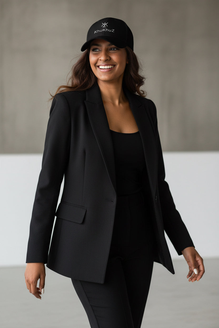 Adidas Dad Hat with KhuKhuZ White Logo