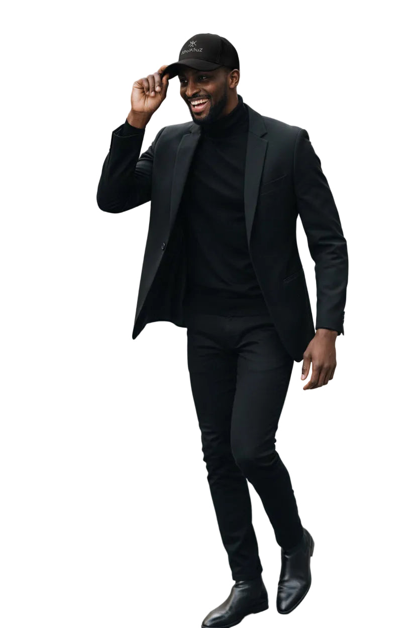 Adidas Dad Hat with KhuKhuZ White Logo 2