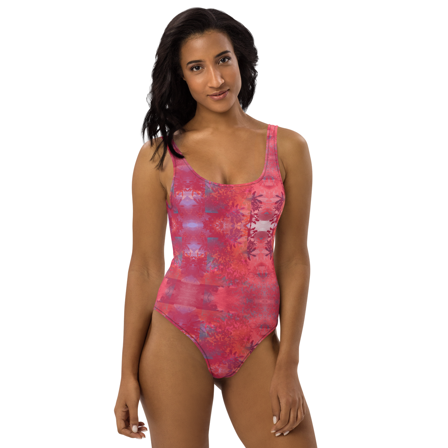 One-Piece Swimsuit VivaMagenta Texture 17 -Metaverse