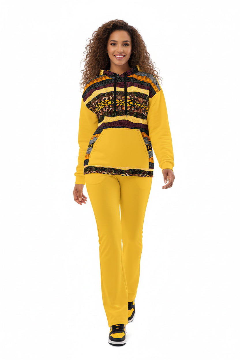 Unisex Hoodie Afro Print Design 9.1