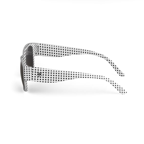 Sunglasses Black Diamonds Print Design KhuKhuZ