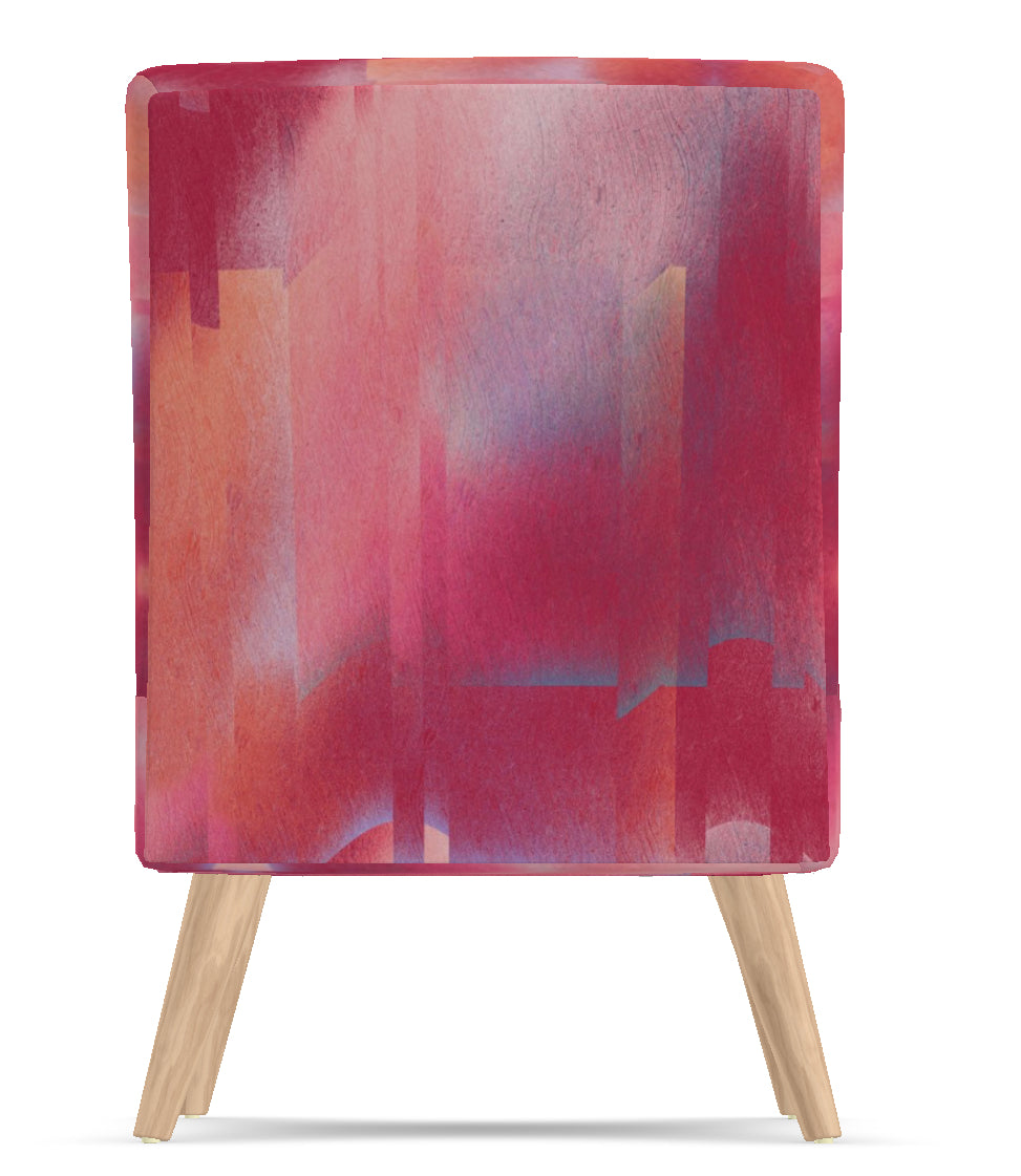 Occasional Chair Viva Magenta Texture 3 Metaverse