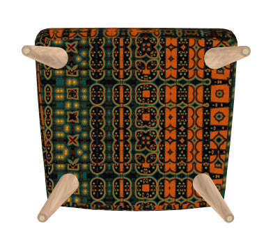 Occasional Chair Energy Healing Print Ladder BP INTERIOR AND STYLING