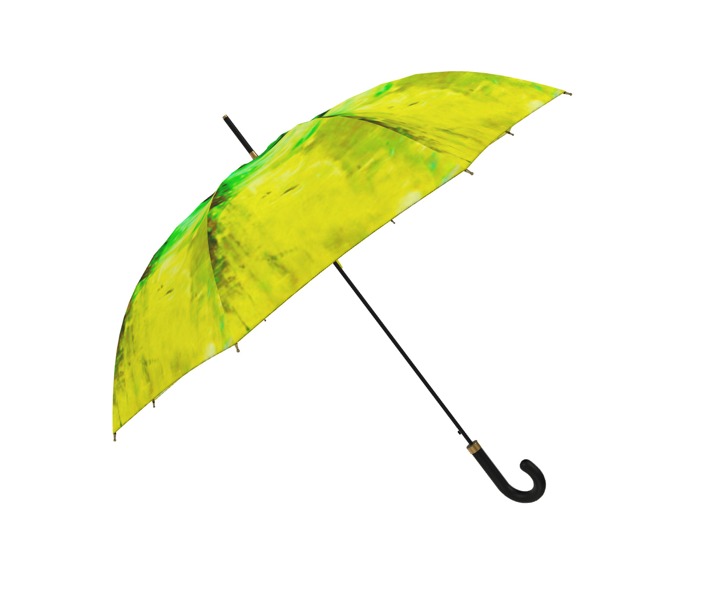 Umbrella Lime Green Watercolour