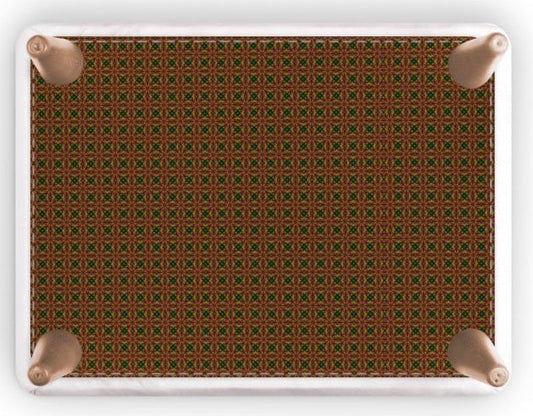 Footstool Energy African Print Diamond Pentagon BP Interiors and Styling