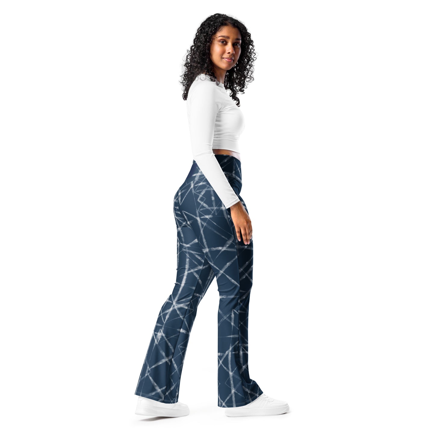 Flare Leggings Tie Dye Print #6