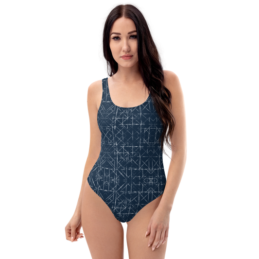 One-Piece Swimsuit Tie Dye 6