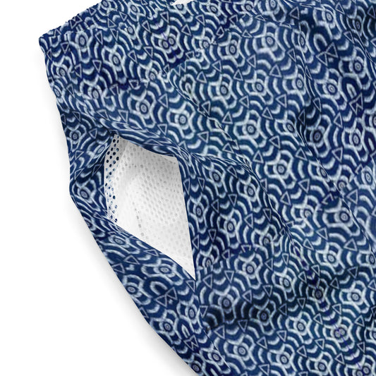 Men’s Recycled Swim Trunks African Print