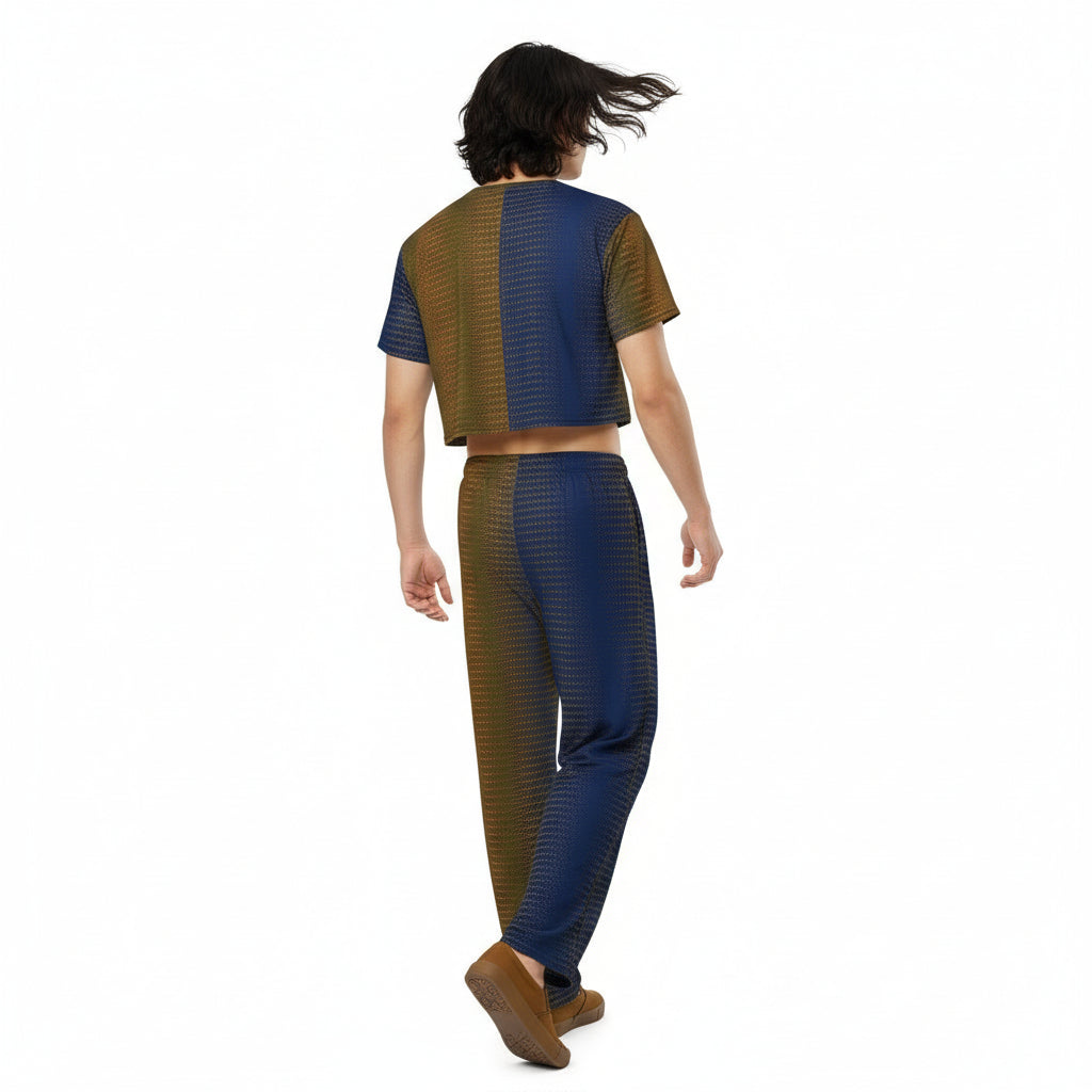 Unisex Wide-leg Pants Energy Healing Print 1.1