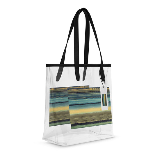 Clear Tote Bag Energy Healing High Five