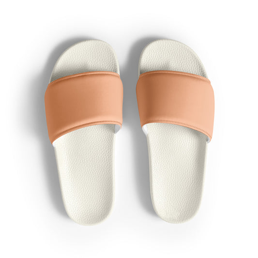 Women's Slides Solid Peach Fuzz