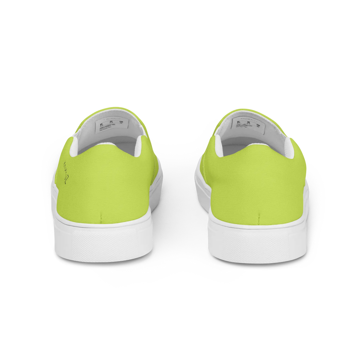 Women’s slip-on canvas shoes neon green KhuKhuZ Fashion & Lifestyle
