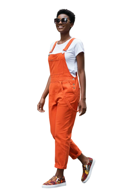 Colorful patterned slip-on sneakers on a white background