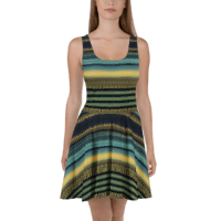 Skater Dress Energy Healing Print 1.2
