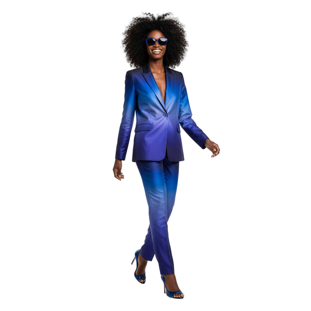 Sunglasses Blue and Pink Watercolour Print Design