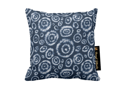 Tie Dye Print Design Throw Cushion 1