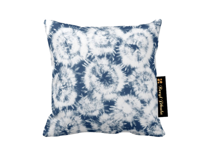 Tie Dye Print Design Throw Cushion 6