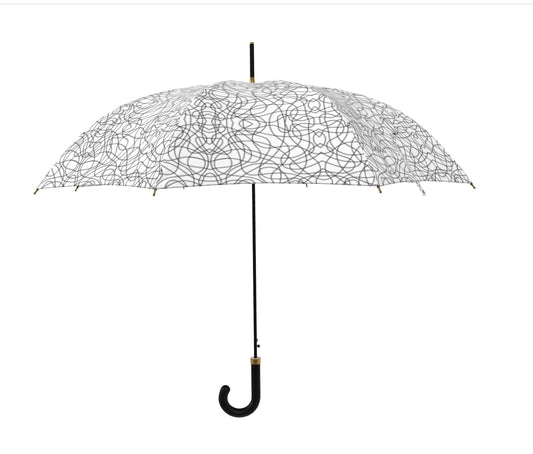 Umbrella Black Threads Print Design