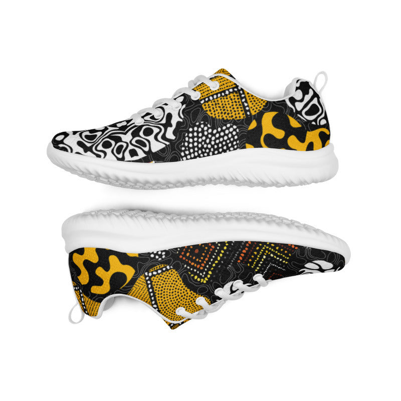 Men’s Athletic Shoes  Afro Print  Design 8