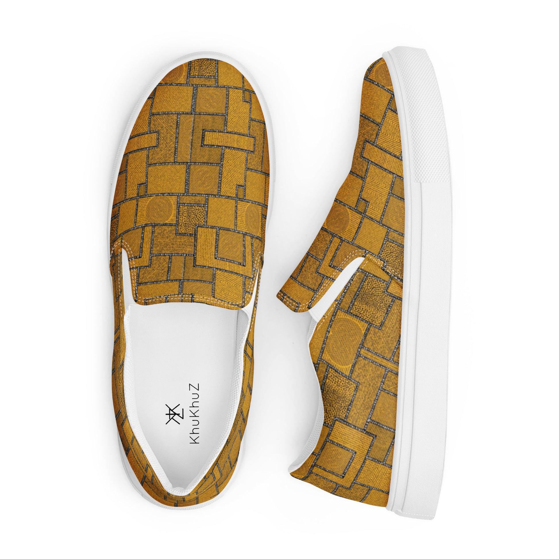 Women’s Full Cover Afro Print Design 2 Slip Ons