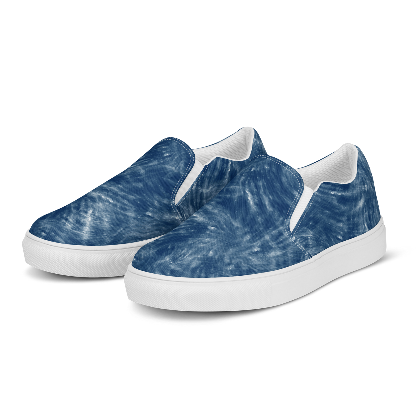 Women’s Slip On Canvas Shoes Tie Dye Pattern 2