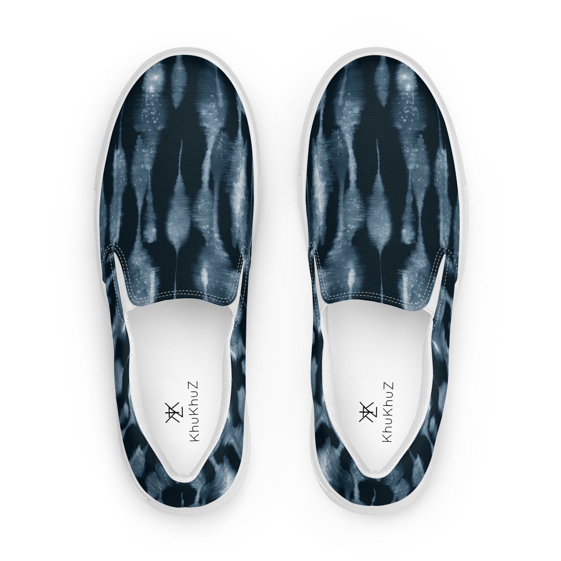 Women’s Slip On Canvas Shoes Tie Dye Pattern 6