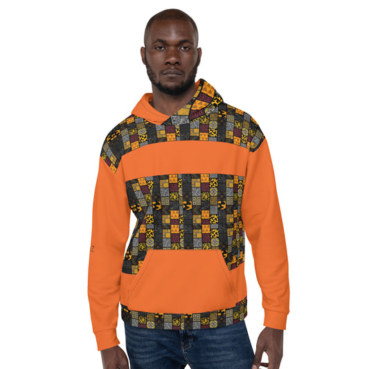 Unisex Hoodie Afro Print Design 6.1