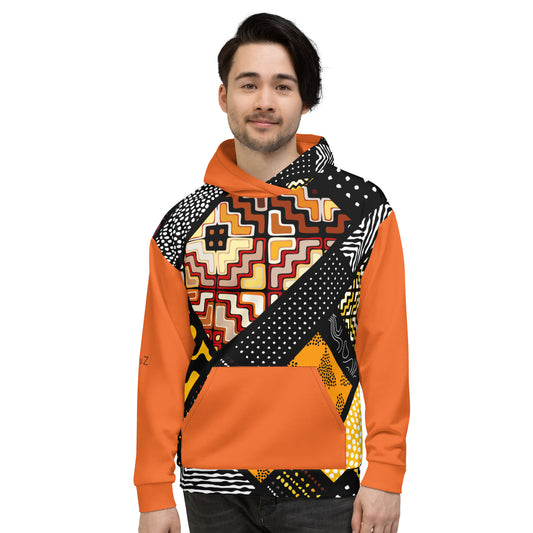Unisex Hoodie Afro Print Design 7