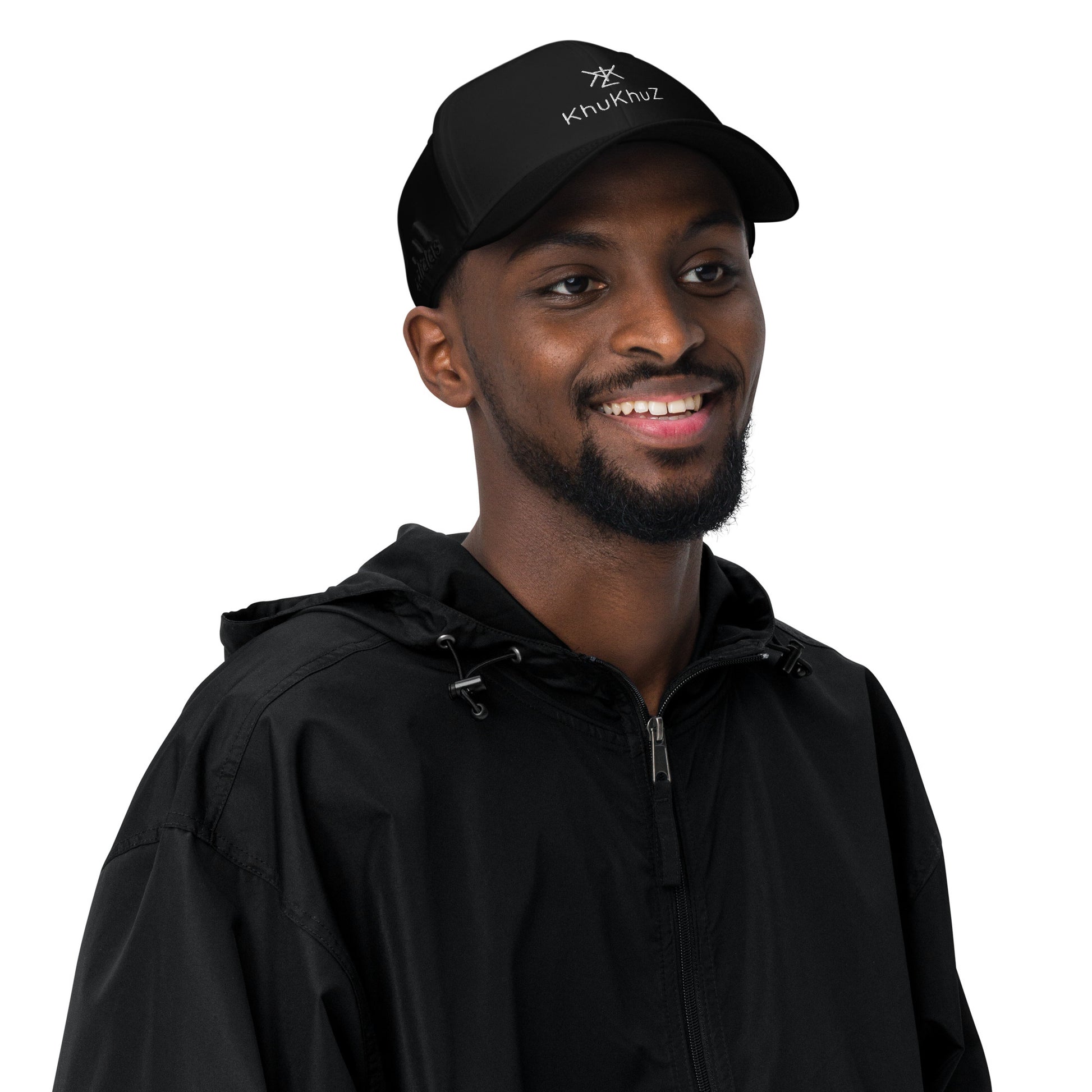 Adidas Dad Hat with  KhuKhuZ White Logo 2