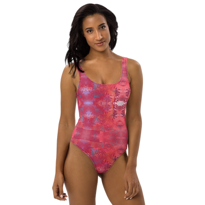 One-Piece Swimsuit VivaMagenta Texture 17 -Metaverse