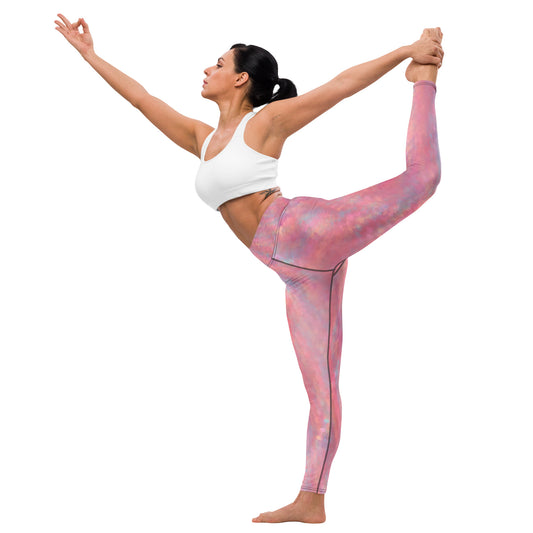 Leggings Viva Magenta Texture 18 Metaverse
