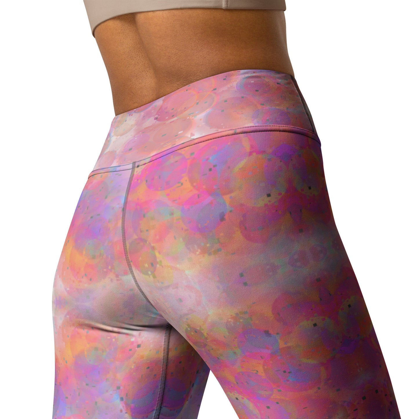 Leggings Viva Magenta Pattern 2 Metaverse