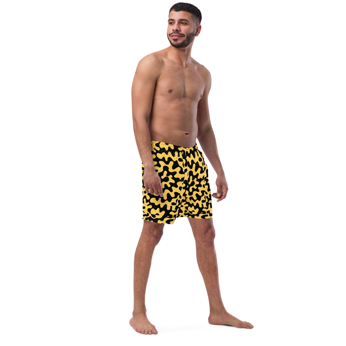 Men’s Recycled Swim Trunks Animal African Print