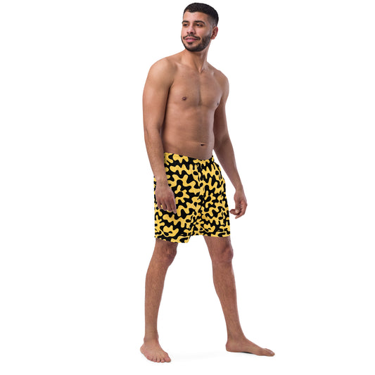 Men’s Recycled Swim Trunks Animal African Print