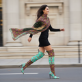 Animal Print Shoe and Bucket Hat Scarf1