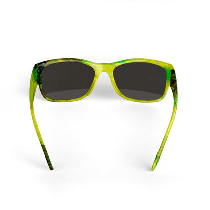 Sunglasses Lime Punch Watercolour Print Design