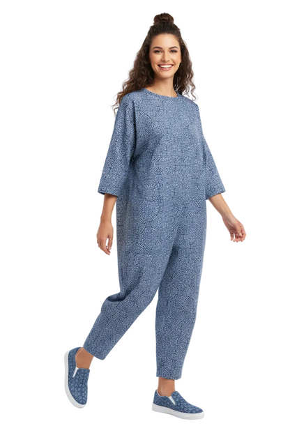 Women’s African Print Design Slip Ons