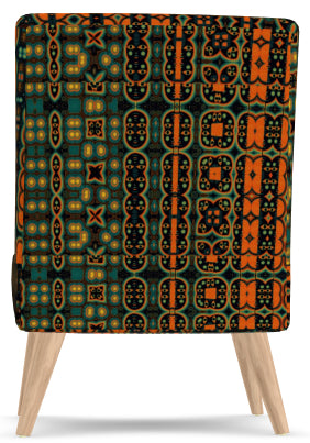 Occasional Chair Energy Healing Print Ladder